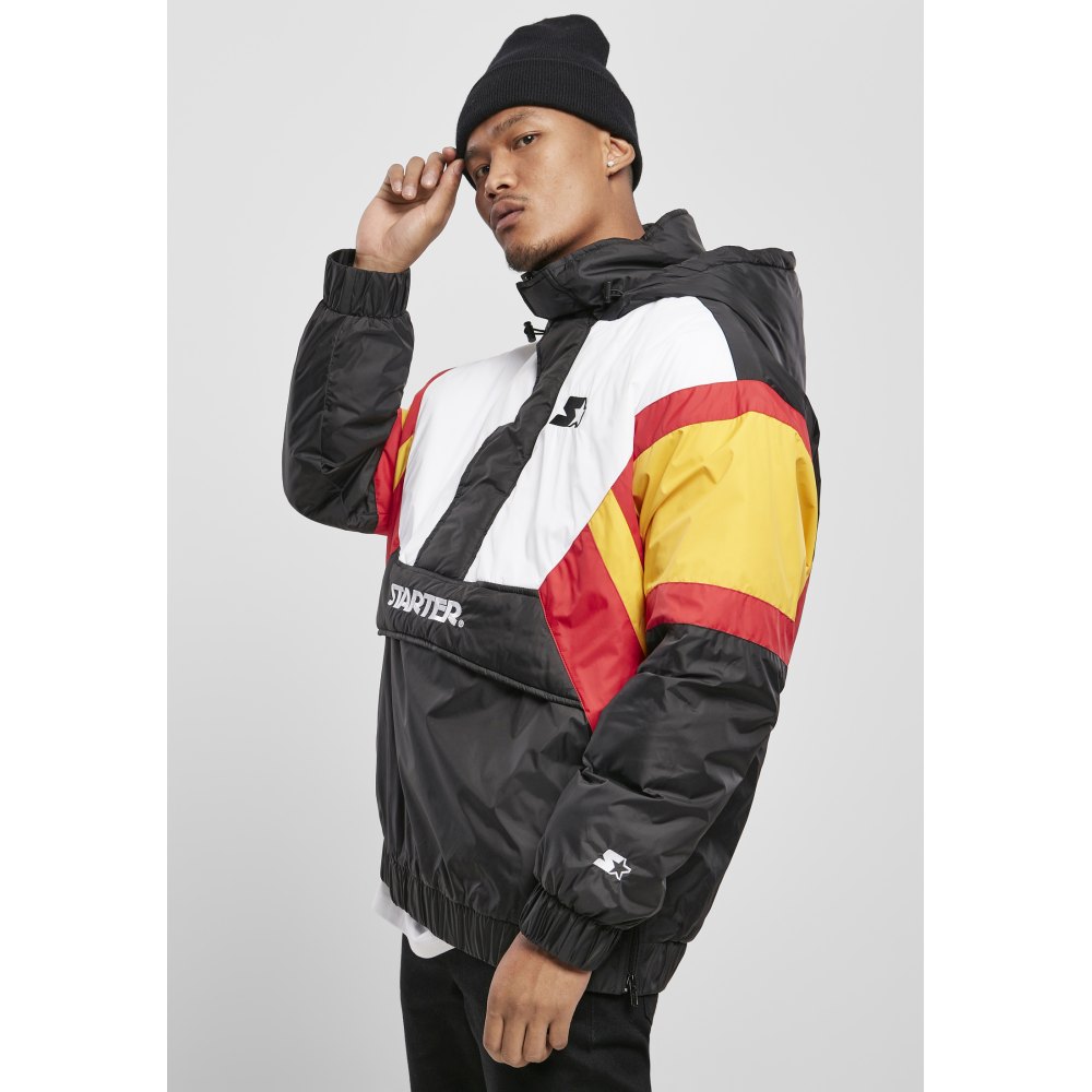 Retro discount pullover jacket